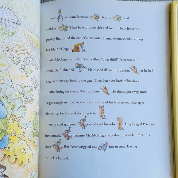 The Tale of Peter Rabbit and Benjamin Bunny Play-a-Sound Hardcover Picture Book - Picture 4 of 8